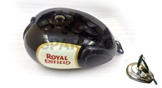 Royal Enfield Classic 500cc EFI Glossy Black Fuel Petrol Gas Tank - SPAREZO